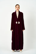 Maroon Abaya