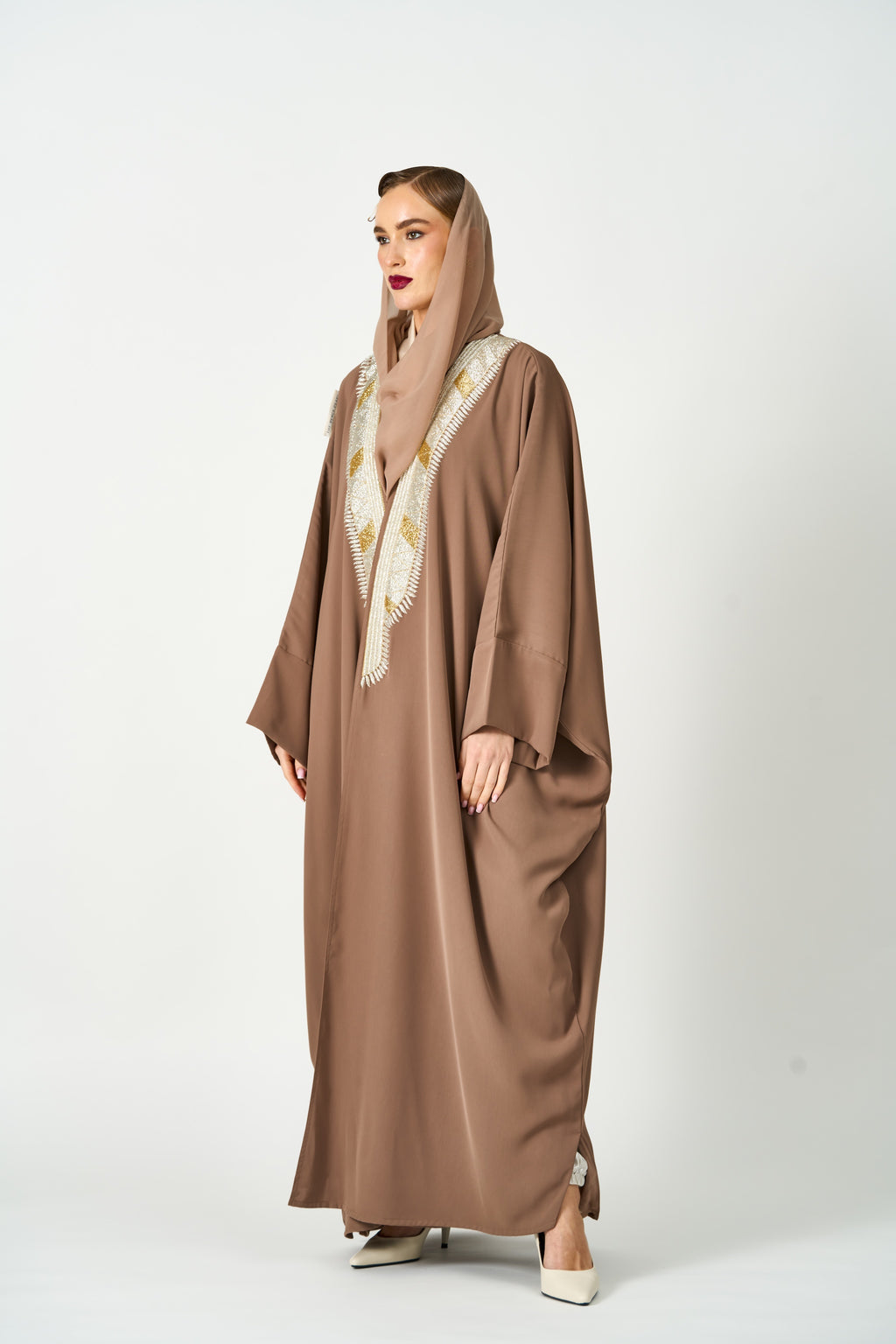 Beige Abaya