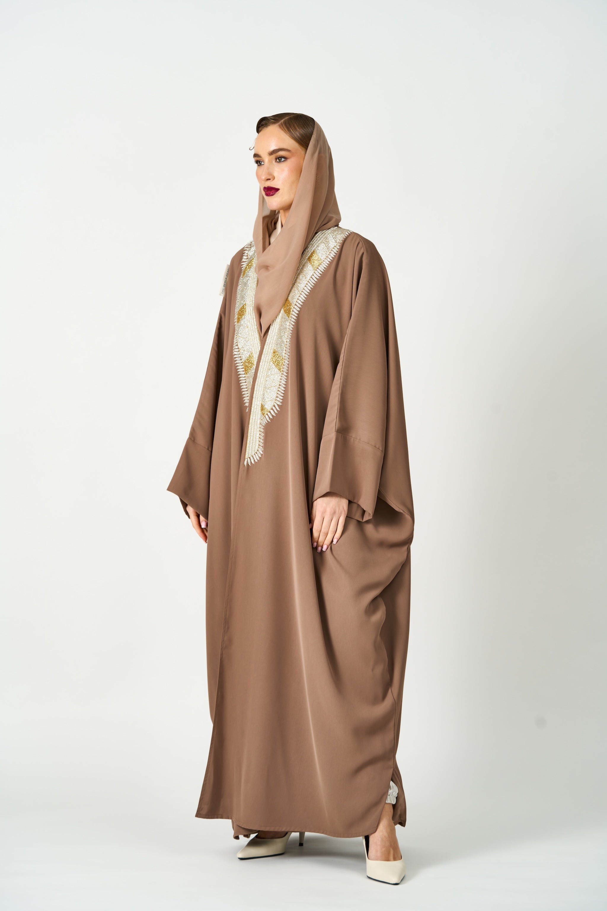 Beige Abaya