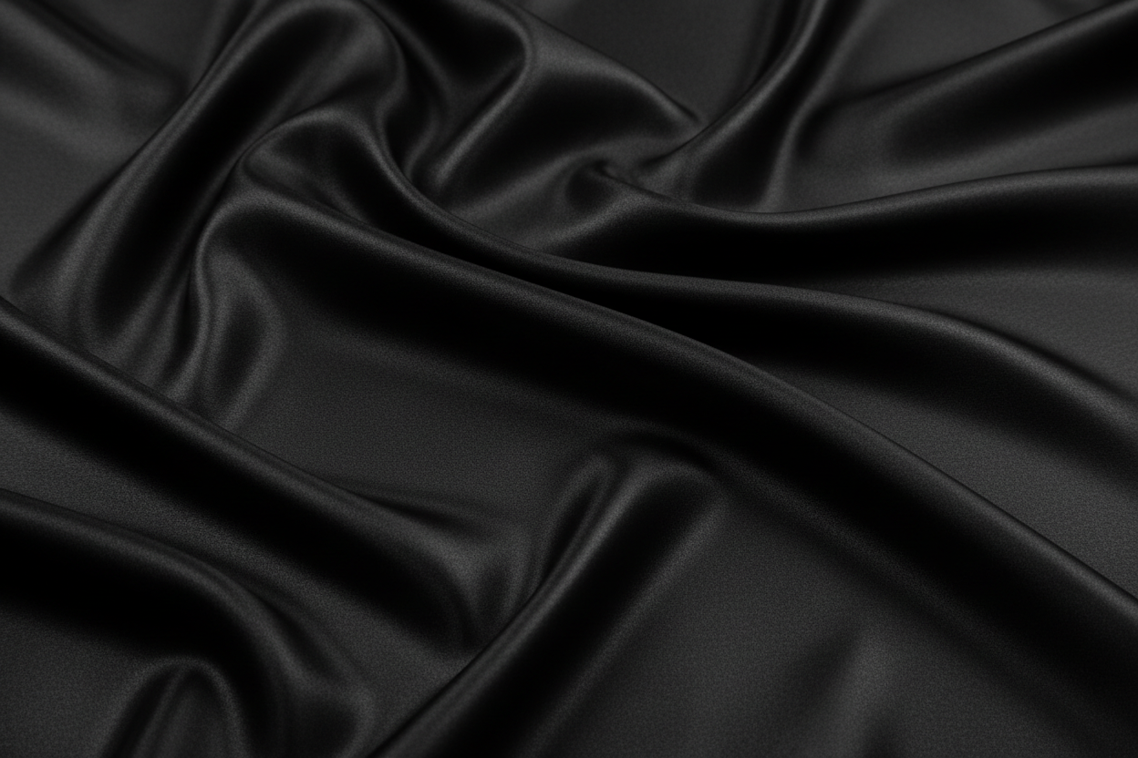 black silk